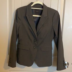 Brown blazer suit set